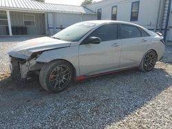 Salvage cars for sale at Prairie Grove, AR auction: 2022 Hyundai Elantra N