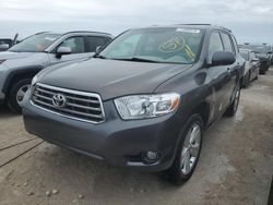 Salvage cars for sale from Copart Arcadia, FL: 2009 Toyota Highlander Limited