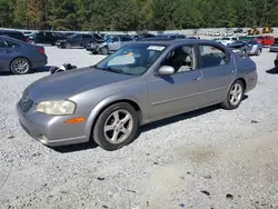 Salvage cars for sale at Gainesville, GA auction: 2000 Nissan Maxima GLE