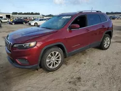 Jeep salvage cars for sale: 2019 Jeep Cherokee Latitude