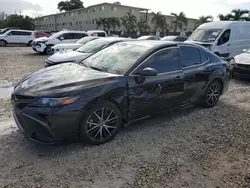 Salvage cars for sale from Copart Opa Locka, FL: 2023 Toyota Camry SE Night Shade