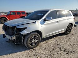 Salvage cars for sale at Houston, TX auction: 2018 Infiniti QX60