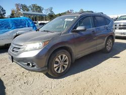 Salvage cars for sale at China Grove, NC auction: 2012 Honda CR-V EXL