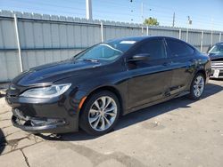 Salvage cars for sale at Littleton, CO auction: 2015 Chrysler 200 S