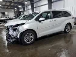 Toyota salvage cars for sale: 2024 Toyota Sienna Limited