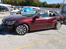 Salvage cars for sale at auction: 2014 Honda Accord EXL