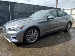 Infiniti Vehiculos salvage en venta: 2019 Infiniti Q50 Luxe