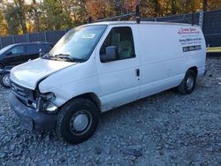 Salvage cars for sale at Waldorf, MD auction: 2003 Ford Econoline E150 Van