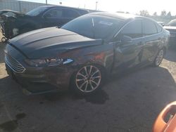 Salvage cars for sale at Dyer, IN auction: 2017 Ford Fusion SE