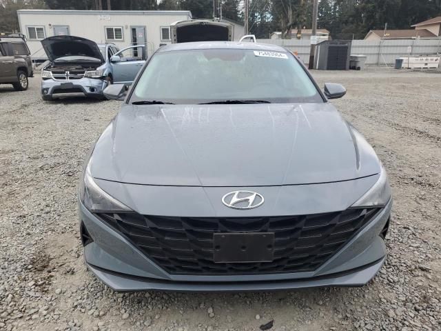 2023 Hyundai Elantra Blue