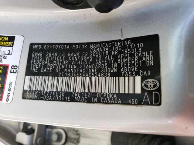 2009 Toyota Corolla Base