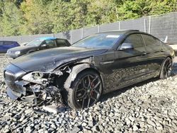 Salvage cars for sale at Waldorf, MD auction: 2014 BMW 650 XI Gran Coupe