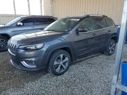 Jeep salvage cars for sale: 2019 Jeep Cherokee Limited