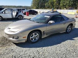 Salvage cars for sale at Concord, NC auction: 2001 Pontiac Firebird