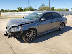 Salvage cars for sale at Oklahoma City, OK auction: 2018 Volkswagen Passat S