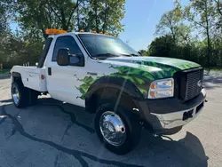 Salvage trucks for sale at Wheeling, IL auction: 2007 Ford F450 Super Duty