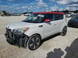 Salvage cars for sale at Arcadia, FL auction: 2016 KIA Soul +