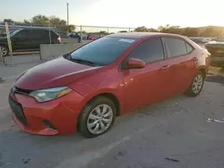 Salvage cars for sale at Orlando, FL auction: 2015 Toyota Corolla L