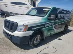 Salvage trucks for sale at Arcadia, FL auction: 2016 Nissan NV 1500 S