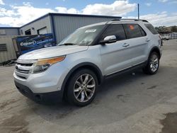 Salvage vehicles for parts for sale at auction: 2012 Ford Explorer Limited