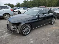 Mercedes-Benz c300 salvage cars for sale: 2017 Mercedes-Benz C300