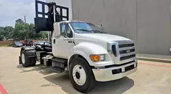 Salvage trucks for sale at Houston, TX auction: 2011 Ford F650 Super Duty