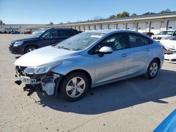 Vehiculos salvage en venta de Copart Louisville, KY: 2018 Chevrolet Cruze LS