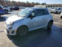 Salvage cars for sale from Copart Windham, ME: 2013 Fiat 500 Sport