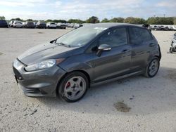 Salvage cars for sale at San Antonio, TX auction: 2016 Ford Fiesta ST