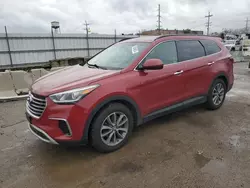 Hyundai salvage cars for sale: 2017 Hyundai Santa FE SE