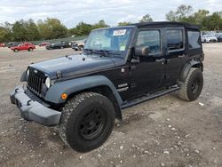 Jeep salvage cars for sale: 2014 Jeep Wrangler Unlimited Sport