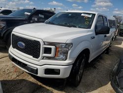 Flood-damaged cars for sale at auction: 2018 Ford F150 Super Cab