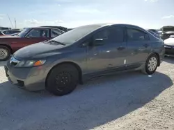 Salvage cars for sale from Copart Arcadia, FL: 2011 Honda Civic VP