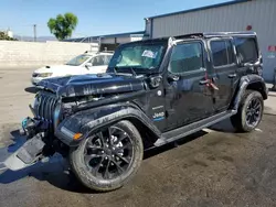 Carros híbridos a la venta en subasta: 2022 Jeep Wrangler Unlimited Sahara 4XE