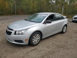 Chevrolet salvage cars for sale: 2011 Chevrolet Cruze LS