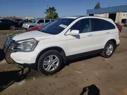 Salvage cars for sale at Woodhaven, MI auction: 2010 Honda CR-V EXL