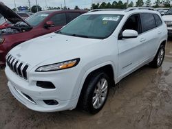 Salvage cars for sale at Riverview, FL auction: 2017 Jeep Cherokee Overland