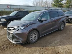 Toyota salvage cars for sale: 2022 Toyota Sienna XLE