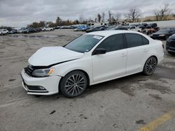 Salvage cars for sale at Bridgeton, MO auction: 2016 Volkswagen Jetta Sport