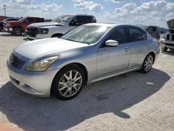 Salvage cars for sale from Copart Arcadia, FL: 2009 Infiniti G37 Base