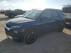 Salvage cars for sale at Indianapolis, IN auction: 2022 Chevrolet Trailblazer LT