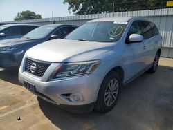 Salvage cars for sale at Wilmer, TX auction: 2013 Nissan Pathfinder S