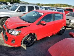 Chevrolet salvage cars for sale: 2017 Chevrolet Sonic LT