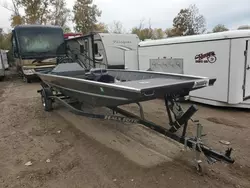 Salvage boats for sale at Bridgeton, MO auction: 2023 Weld Boat Trlr