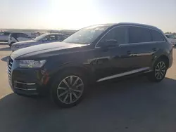 Salvage cars for sale at Grand Prairie, TX auction: 2018 Audi Q7 Prestige