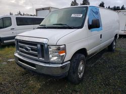 Salvage cars for sale from Copart Graham, WA: 2011 Ford Econoline E250 Van