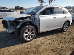 Salvage cars for sale at San Martin, CA auction: 2010 Lexus RX 350