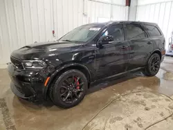 Salvage cars for sale at Franklin, WI auction: 2022 Dodge Durango SRT 392