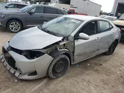 Salvage cars for sale at Riverview, FL auction: 2018 Toyota Corolla L