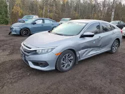 Salvage cars for sale at Cookstown, ON auction: 2017 Honda Civic EX